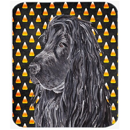 Skilledpower 7.75 x 9.25 In. English Cocker Spaniel Halloween Candy Corn Mouse Pad; Hot Pad or Trivet SK237260